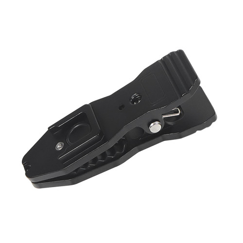 Aluminum Alloy Backpack Shoulder Strap Clip with Cold Shoe Mount Phone Magnetic Holder for GOPRO 12 Insta360 DJI Action Camera