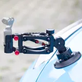Z-Axle Camera Car Bracket Suction Cup Mount for DJI Osmo Pocket 3 Gimbal Car Holder Stabilizer Car Windshield Attach Accessories