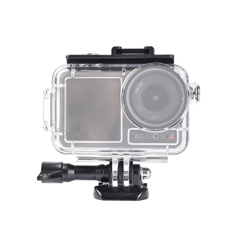 60M Waterproof Protective Shell for DJI OSMO Action 4 Camera Housing Case Dive Shield for Underwater Filming Diving Swimming