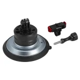 BGNing 4 Inch Aluminum Car vacuum suction cup Camera Mount for DJI OSMO POCKET 3 / action 5pro / Insta360 X4 / GOPRO 13 Sports Camera