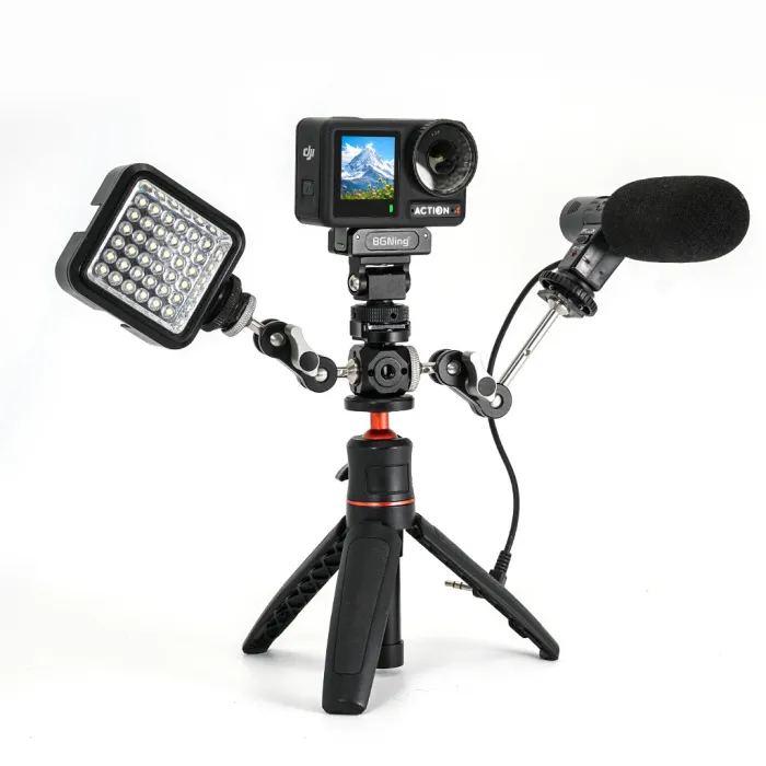 BGNing New Cold Shoe Mount Tripod Screw Hole Conversion Seat 1/4 3/8 Arri Positioning Hole Head Multifunctional Expansion Accessories