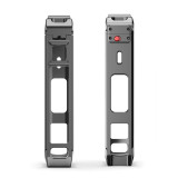 Protective Frame Cage Rig  for Insta360 X5 Housing Case Cold Shoe Mount LED Light Mic Holder for Insta 360 X5  Accessory