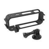 Quick Release Frame Horizontal Vertical Shooting Bracket Cold Shoe Mount Light Holder for Insta360 X5 Protective Cage