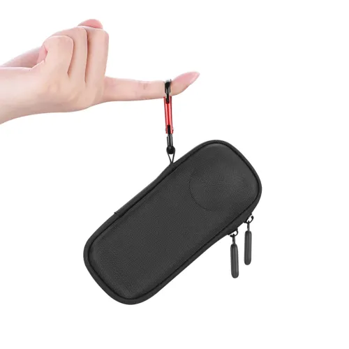 Portable PU Carrying Box for Insta360 X5 X4 Panoramic Camera Mini Storage Bag Protective Case Lens Cap Cover for Insta 360 X5 X4