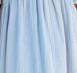 R.Vivimos Women's Summer Short Sleeve V Neck Linen Casual Swing Tunic Mini Dress with Pockets