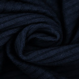 R.Vivimos Women's Fall Winter Cotton Long Sleeves Ruffle Casual Knit Sweater Swing Flare Mini Dress