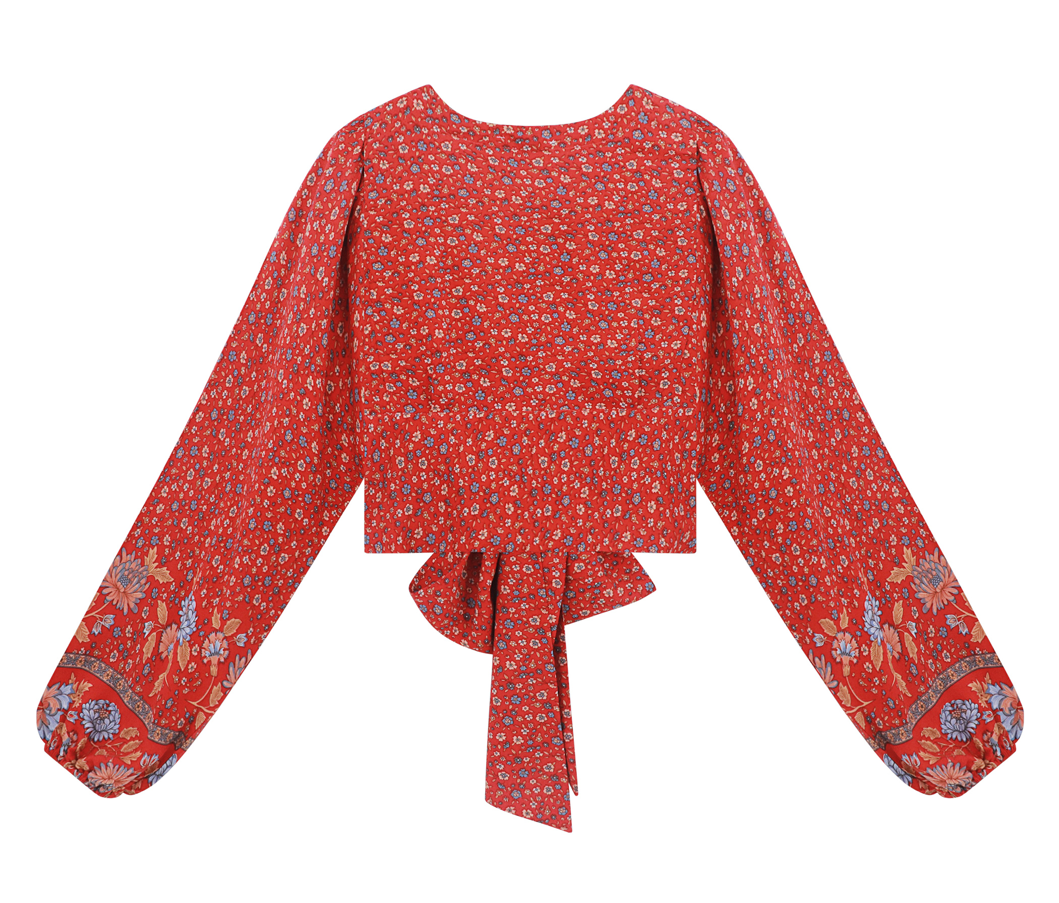 R.Vivimos Women s Summer Deep V Neck Long Sleeves Boho Floral
