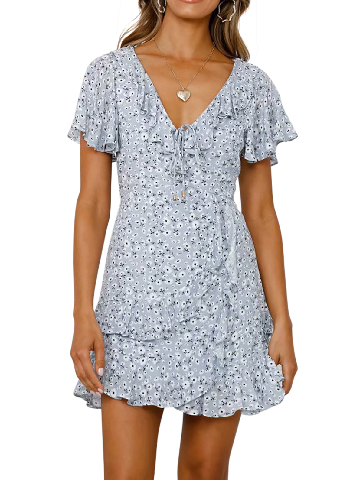 layered swing dress