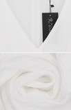 R.Vivimos Women's Cotton Fall Long Sleeves V Neck Tie Waist Casual Layered Ruffles Mini Swing Dresses