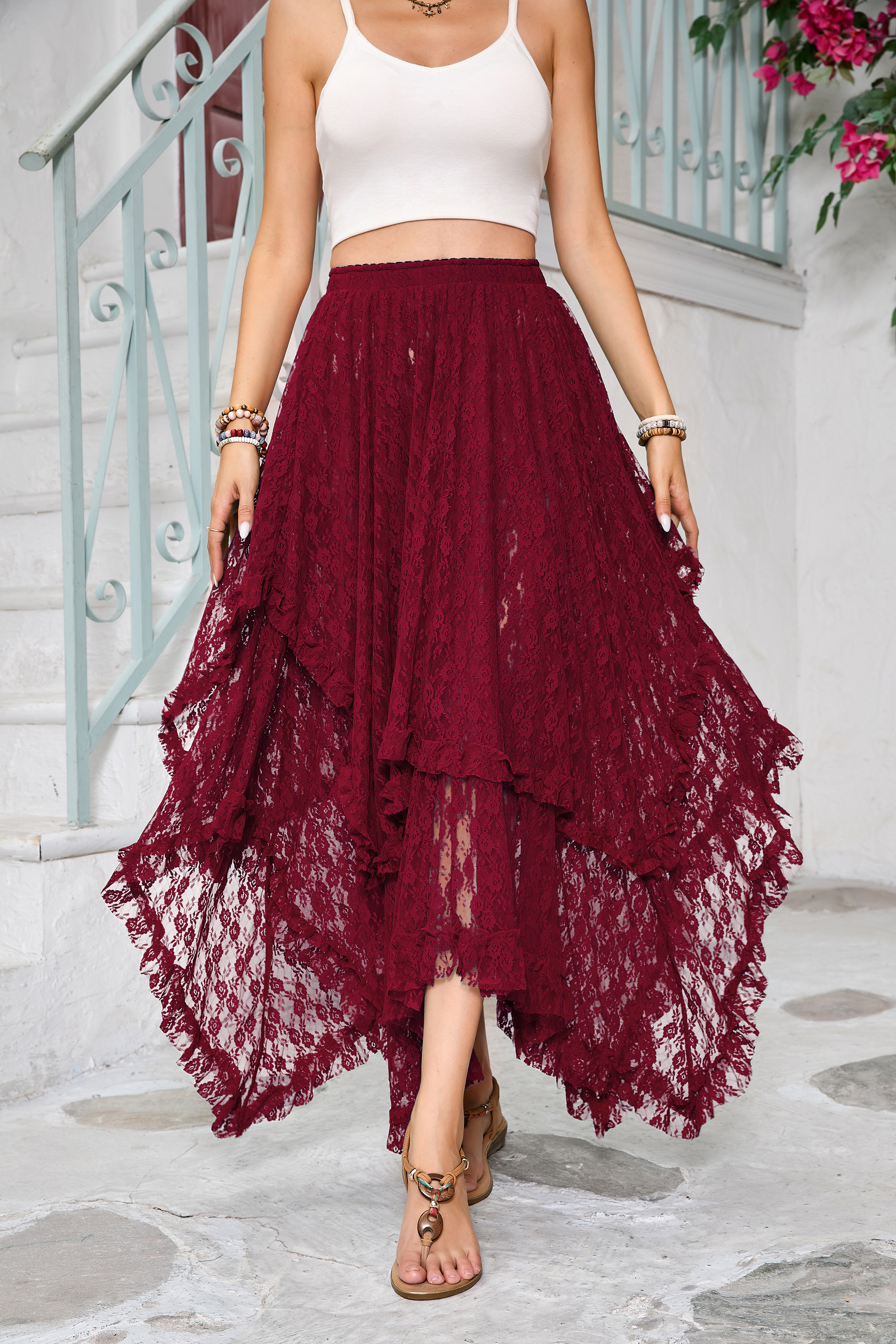RIU♡Ribbon lace mermaid skirt Rちゃん RIU♡Ribbon lace mermaid skirt Rちゃん