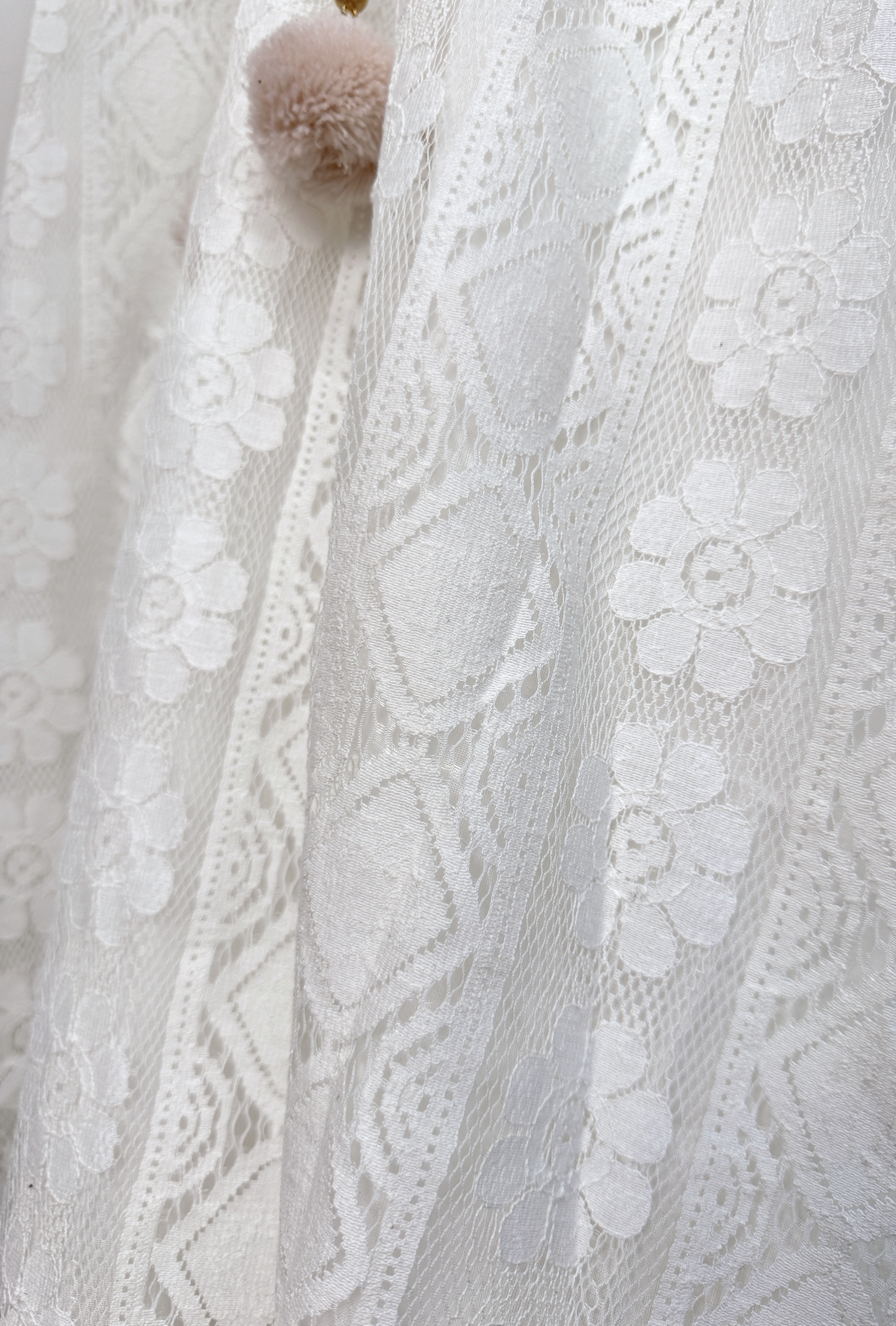 R.Vivimos Womens Summer Lace Sundress Adjustable Spaghetti Strap Boho Tassel Asymmetrical Hem Sexy Beach Floral Midi Dress 7