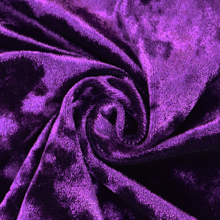 R.Vivimos Women's Summer Short Sleeve Crushed Velvet Mini Short Dresses