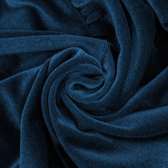 R.Vivimos Womens Ruffled Asymmetric Long Velvet Blazers Coat Casual Jackets