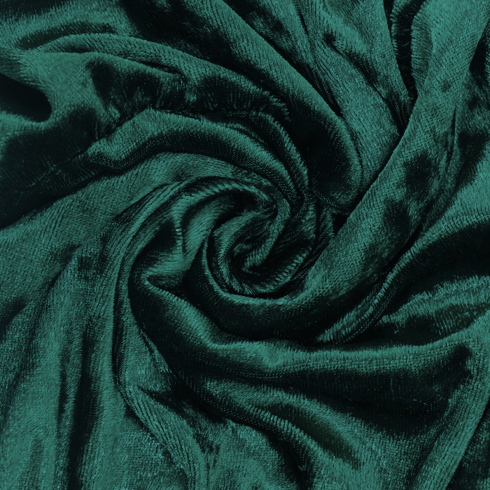 R.Vivimos Women's Fall Winter Crushed Velvet Dress Long Sleeve Crew Neck Elastic Smocked A-Line Tiered Ruffle Mini Dress