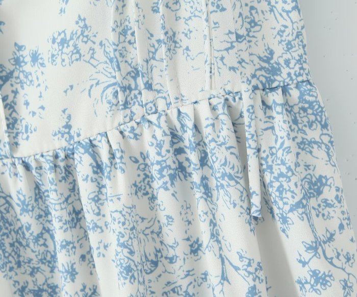 R.Vivimos Womens Summer Midi Milkmaid Dress Sleeveless Square Neck Button Up Cottagecore A-Line Flowy Long Sun Dress