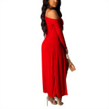 Red Velvet Bodycon Dress Open Front Cardigan Fashion Essential