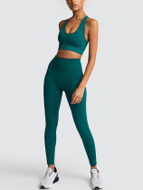 Super High Blackish Green Widened Hem Top Tight Leggings Ladies Suitable Fitness Yoga