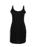 Black Bodycon Dress Scoop Neck Sleeveless Comfortable Fabric Weekend Time  