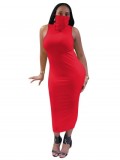 Red Bodycon Dress Hollow Out Mini Length For Playing Beautiful and Charming Style