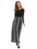 Rushlover Loose Long Sleeve Maxi Dress Plus Size