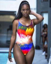 Sexy Printed One Piece Swimsuits LM-8055