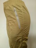 Solid Zipper Fold Casual Long Cargo Pants LSL-6291