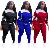 Casual Hoodies Tracksuit Two Piece Sets YN-067