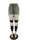 Casual Trousers Pocket Long Cargo Pants YH-5134