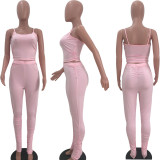 New Sexy Fold Home Two-piece Suit XYKF-9205