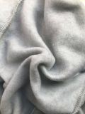 Plus Size Solid Plush Sweatshirt Stacked Pants 2 Piece Set DAI-8286