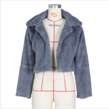 Winter Warm Full Sleeve Soft Fur Coat ZSD-0326
