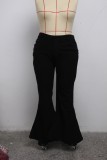 Plus Size 5XL Fashion Sexy Slim High Waist Flared Jeans HSF-2379