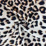 Plus Size 5XL Tie Dye Leopard Two Piece Sets OSIF-20971