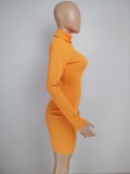 Plus Size Sexy Long Sleeve Bodycon Mini Dress CL-6083
