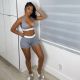 Casual Fitness Tank Top Shorts Two Piece Sets CYAO-8077