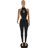 Sexy Halter Top And Pants Two Piece Suits CQF-942