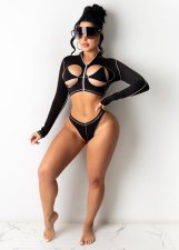 Sexy Long Sleeve Swearwear Bikinis Sets TR-1107