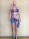 Sexy Printed Swimwear Bikinis 3 Piece Sets ORY-5184
