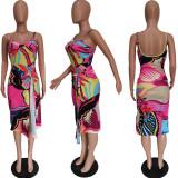 Sexy Bodysuit Swinwear With Beach Skirt 2 Piece Sets BGN-159
