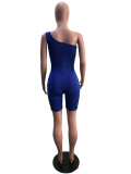 Fashion Casual Sports Home Solid Color Rompers SHA-6233