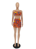 Butterfly Print Cami Top Mini Skirt 2 Piece Sets SMF-8089