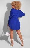Solid Long Sleeve Two Piece Short Sets BS-1270