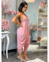 Fashion Casual Solid Color Jumpsuits WAF-77222