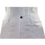 Plus Size Denim Ripped Hole Slash Neck Jeans Playsuit MOF-5138