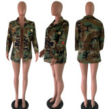 Fashion Casual Style Camouflage Jacket OY-6303