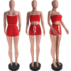 Casual Sports Camisole And Shorts 2 Piece Sets DFNA-5202