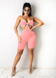 Sexy Hollow Out Sling One-Piece Romper MZ-2656