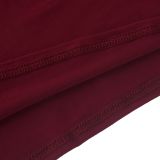 Solid Long Sleeve Top+Knee Length Pants 2 Piece Sets MZ-2558