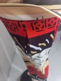 Colorful Printed Mid-Waist Pocket Casual Pants BS-1286