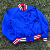 Casual Full Sleeve Baseball Jacket Coat GLF-10039